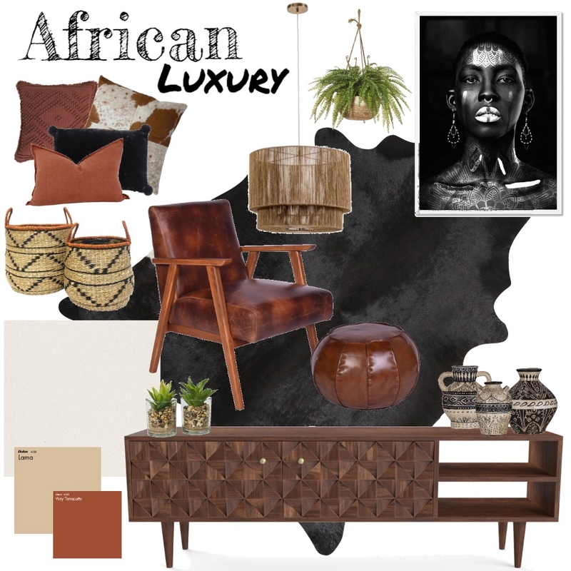 African Mood Board by BiancaPassmore on Style Sourcebook