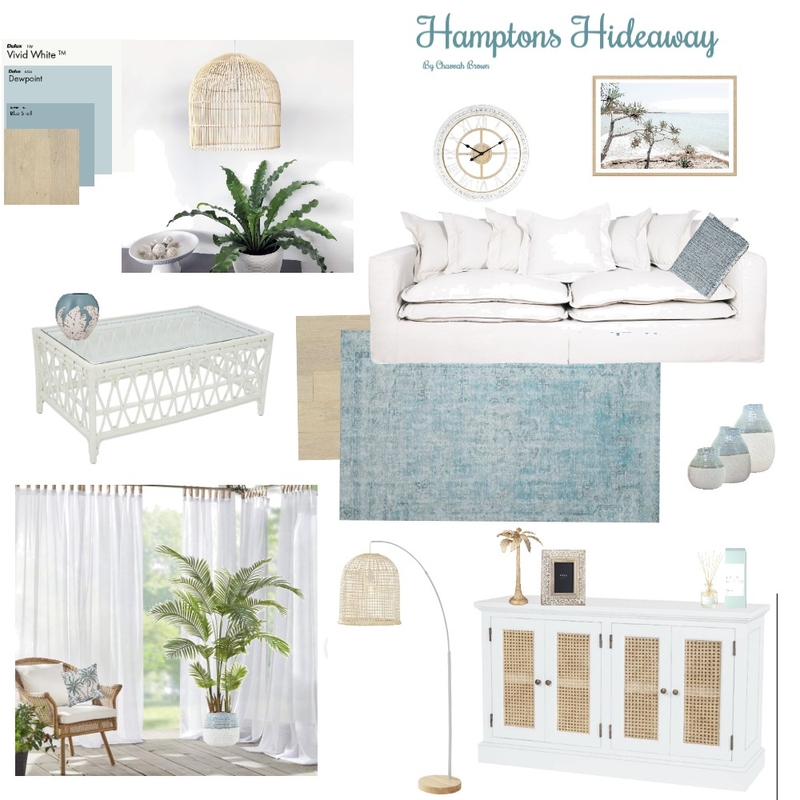 Hamptons Hideaway Mood Board by Chavvah on Style Sourcebook