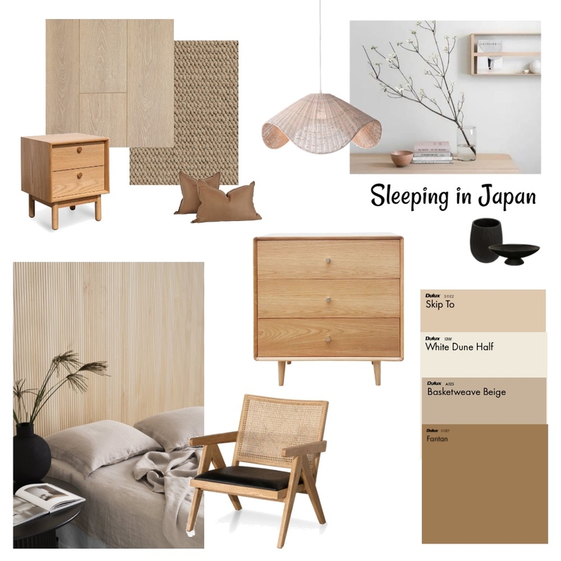 Sleeping in Japan Mood Board by Sofia Designs on Style Sourcebook
