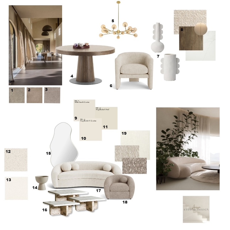 Living and Dinning Mood Board by sissa9 on Style Sourcebook