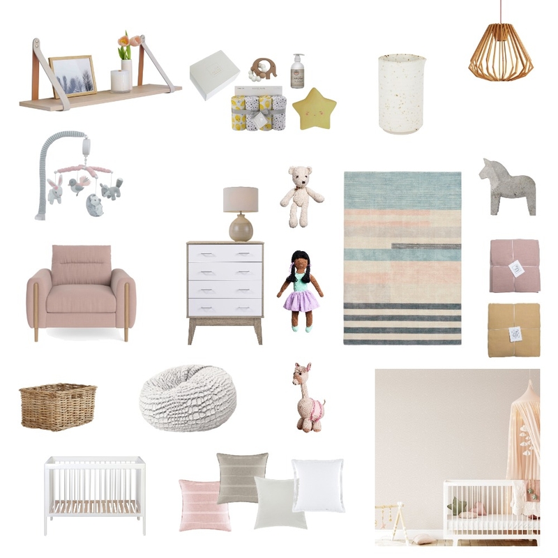 Baby Room Mood Board by NoaFeldman on Style Sourcebook