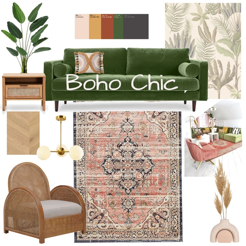 Boho Chic Mood Board by Ivyjeaninteriors on Style Sourcebook