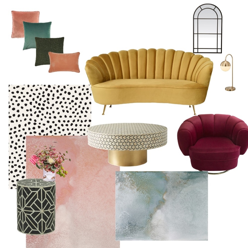 Ice Cream & Velvet Mood Board by Fe Style NZ on Style Sourcebook