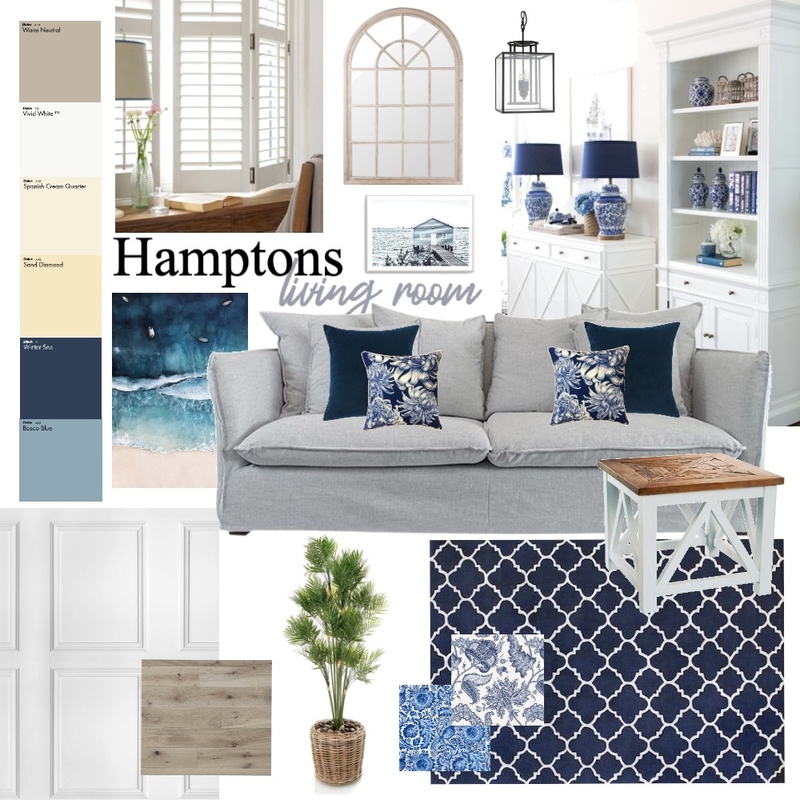 hamptons living room 2 Mood Board by taylamanca@gmail.com on Style Sourcebook