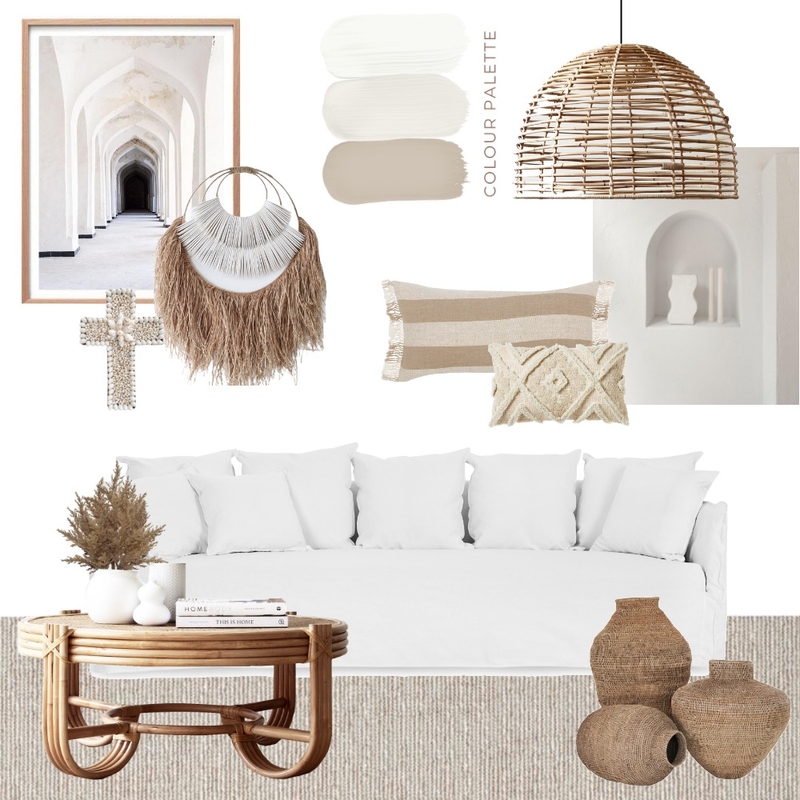 Vanilla Palm Inspo Mood Board by Ballantyne Home on Style Sourcebook