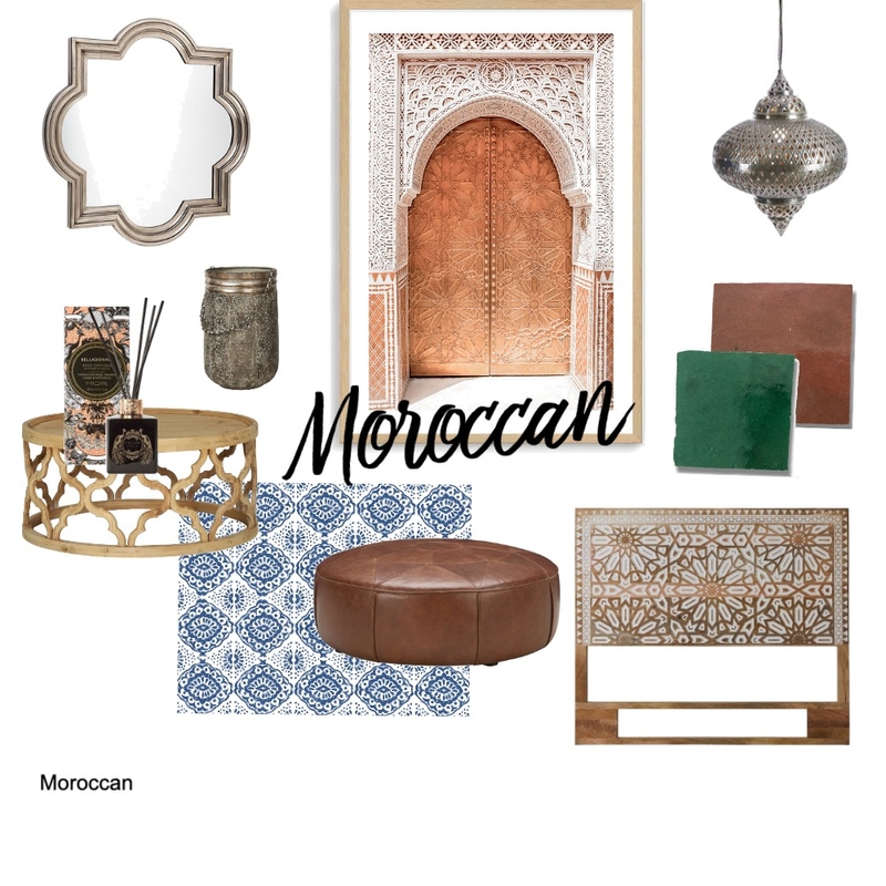 Moroccan Mood Board by Elodie on Style Sourcebook