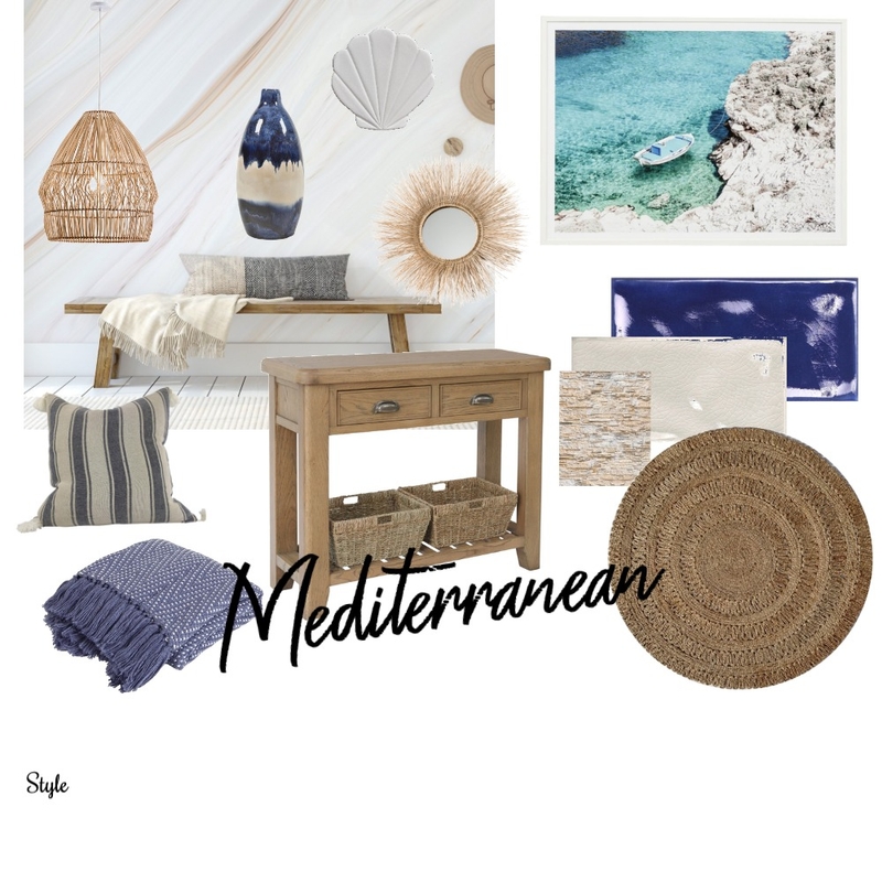 Mediterranean Mood Board by Elodie on Style Sourcebook