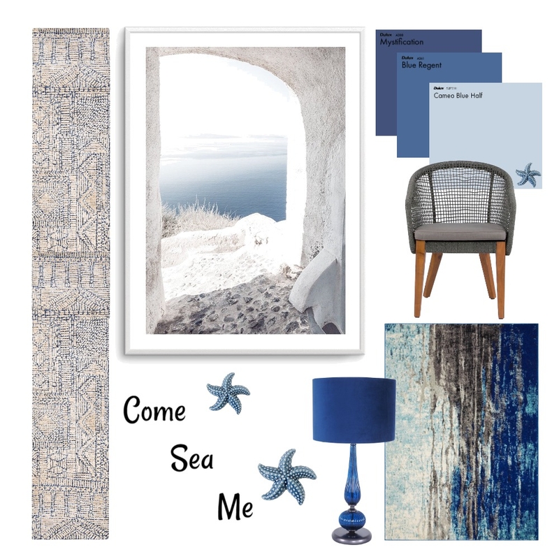 Homework - Come Sea Me - Final Mood Board by evelyn.edwards on Style Sourcebook