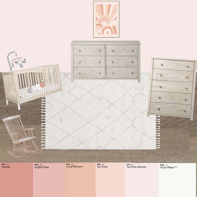 Nursery Mood Board by Olivia on Style Sourcebook