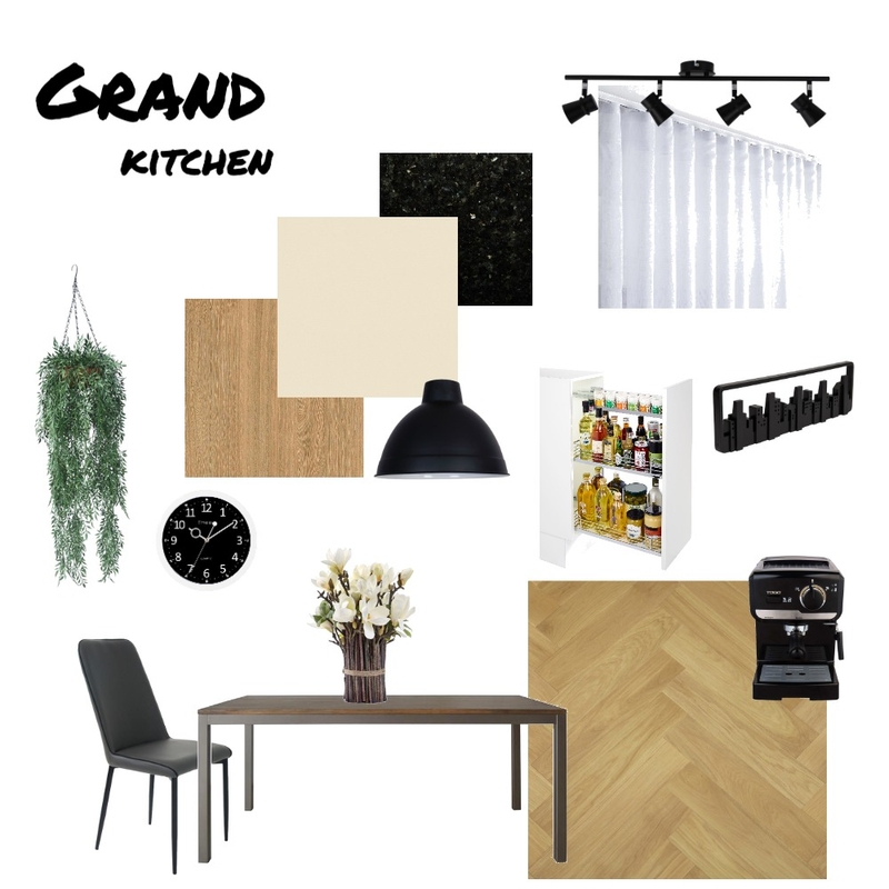 Grand kitchen Mood Board by Rena Akhundova on Style Sourcebook