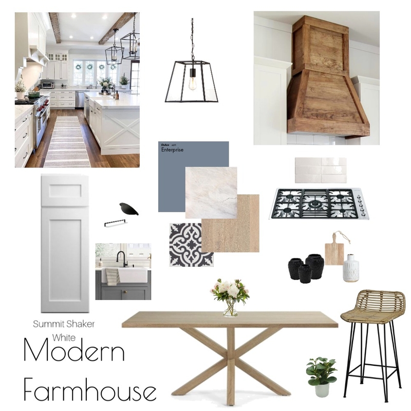 Module 3 Modern Farmhouse Mood Board by Jillianmelle on Style Sourcebook