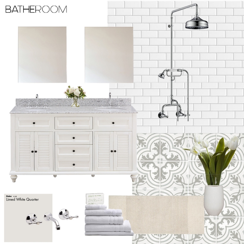 Country chic mood board Mood Board by Bathe Room - Bathroom Renovations Adelaide on Style Sourcebook