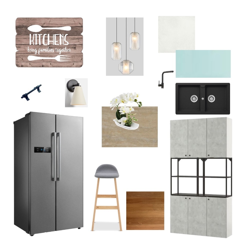 Kitchen Sampleboard Mood Board by Nuam Hau Mang on Style Sourcebook