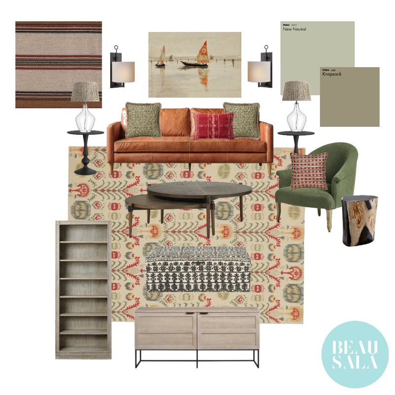 Cornish Cottage Living Room Mood Board by Stacey Sibley on Style Sourcebook