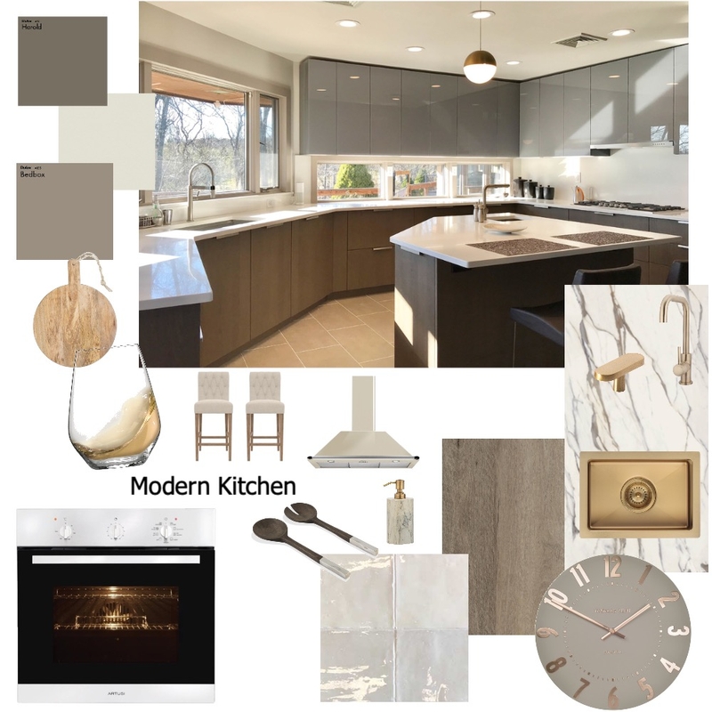 Modern  Kitchen Mood Board by sydneyb30 on Style Sourcebook