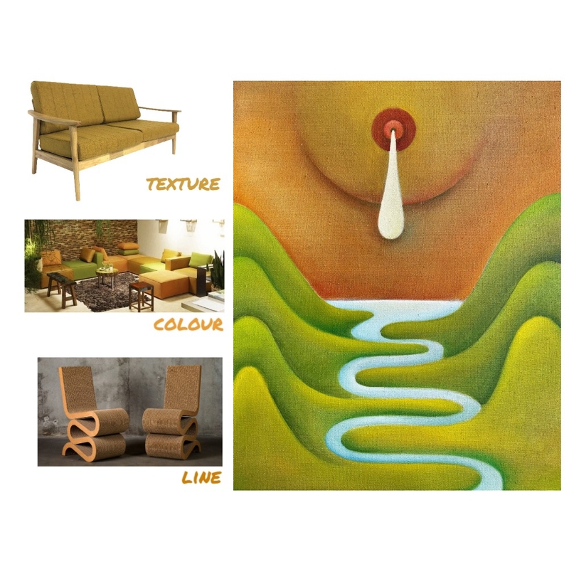 Art and Funiture Mood Board by jeongeun on Style Sourcebook