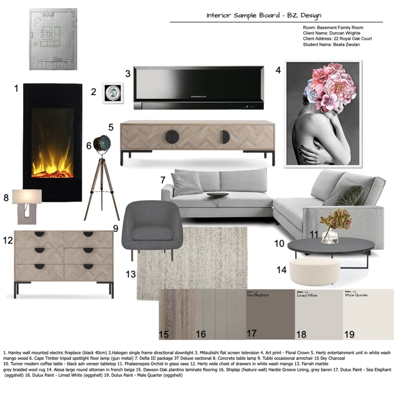 family room ass.10 #6 Mood Board by beata zwolan on Style Sourcebook