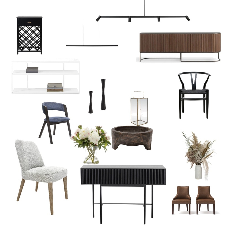 Dining Mood Board by InStyle on Style Sourcebook