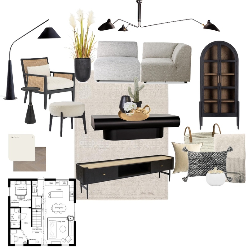 Living room Mood Board by eWcislo on Style Sourcebook