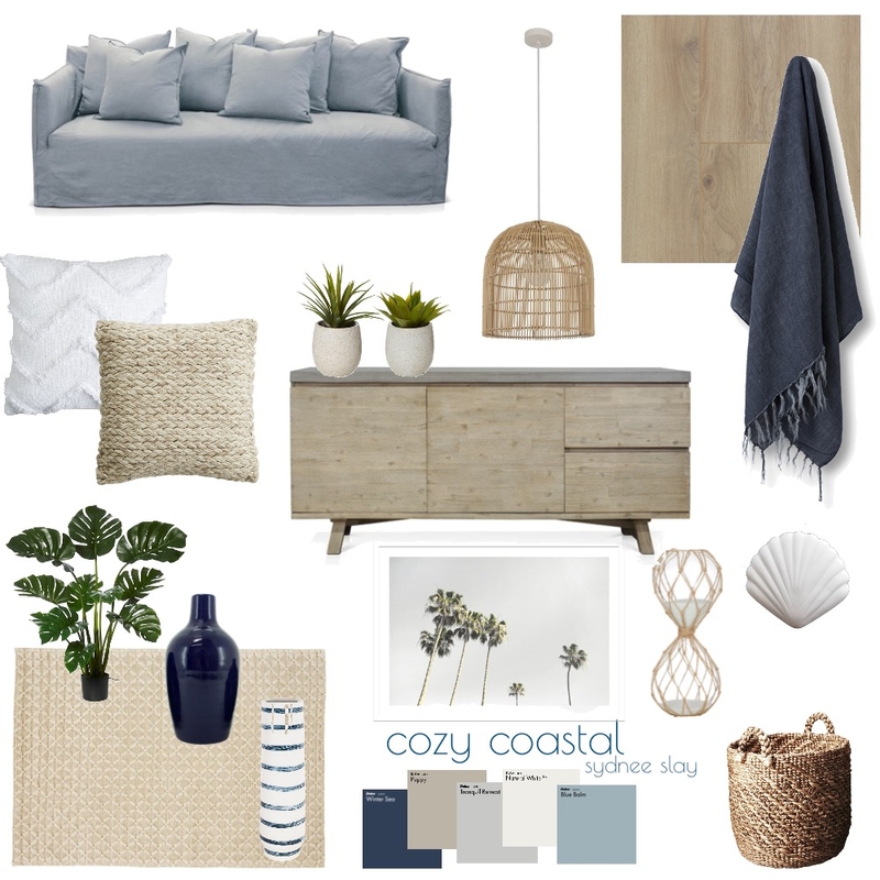 Cozy coastal Mood Board by sydneeslay1 on Style Sourcebook