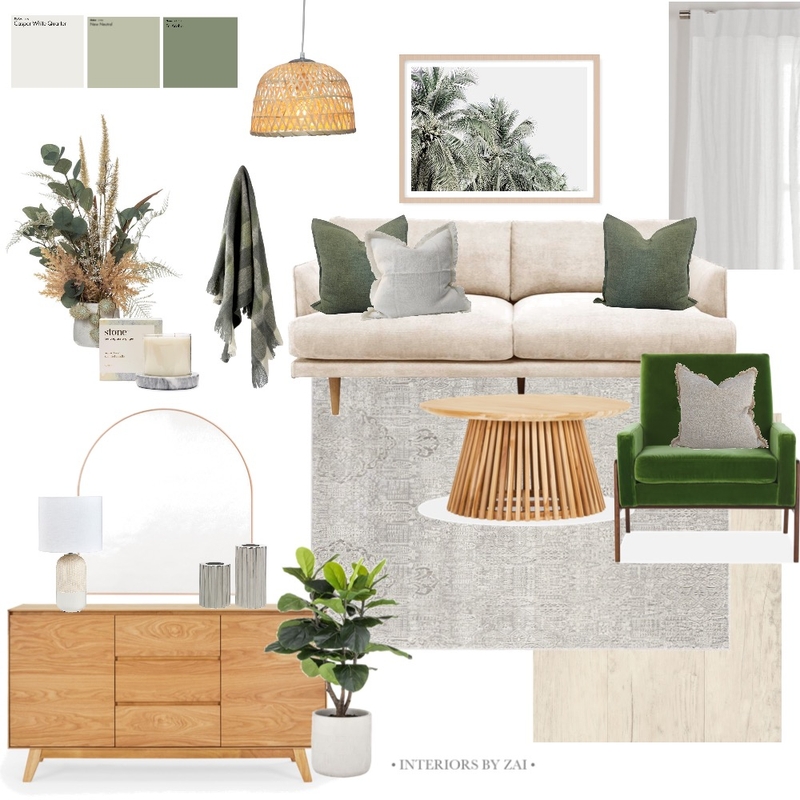 Ultimate Summer Escape Mood Board by Interiors By Zai on Style Sourcebook