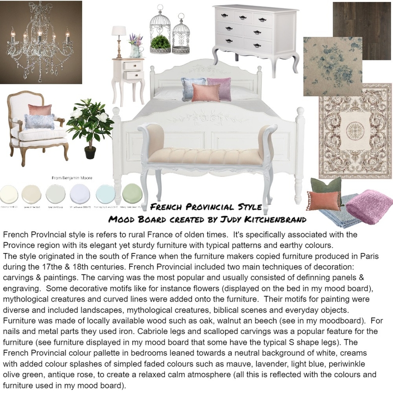 French Provincial Mood 8/11/21 Mood Board by JudyK on Style Sourcebook