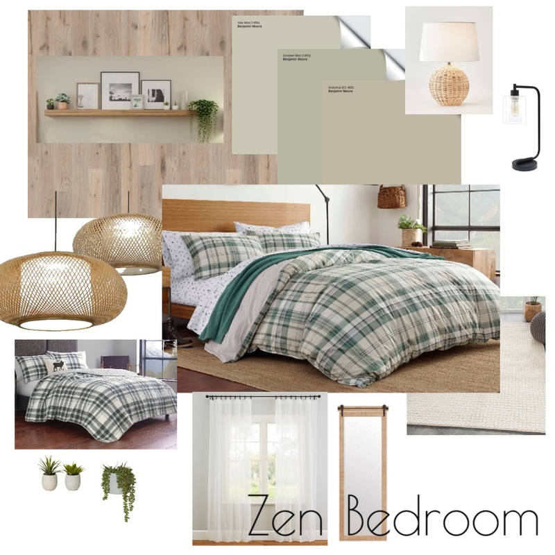 Zen Master Bedroom Mood Board by R2 Design Elements on Style Sourcebook