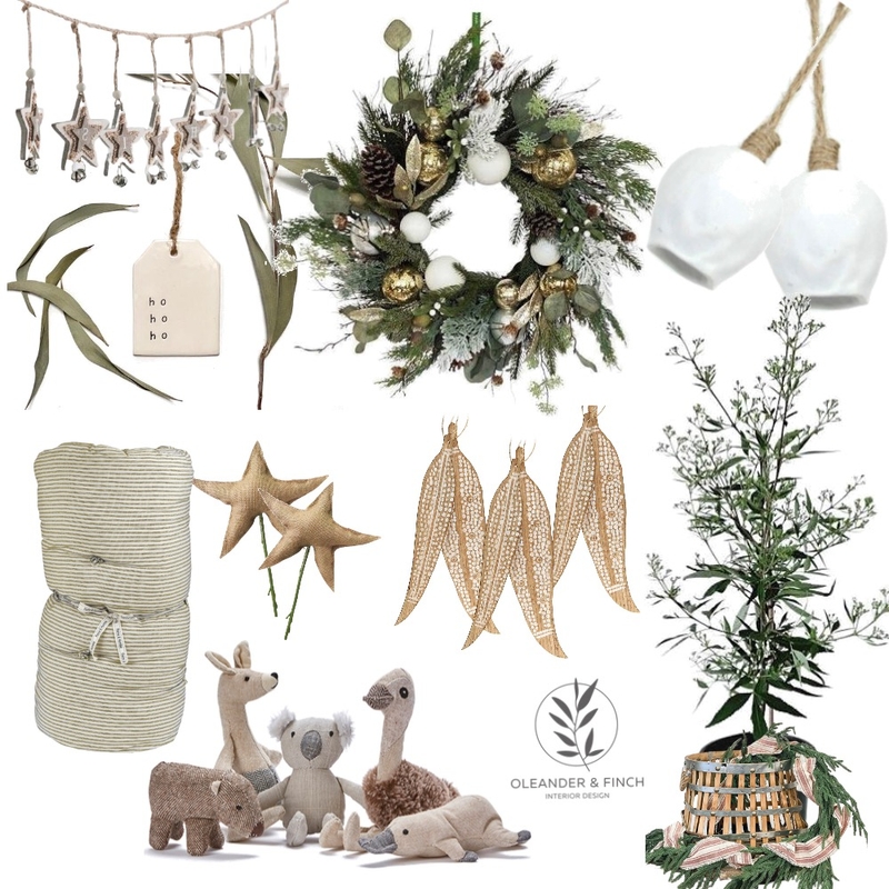 Bush christmas Mood Board by Oleander & Finch Interiors on Style Sourcebook