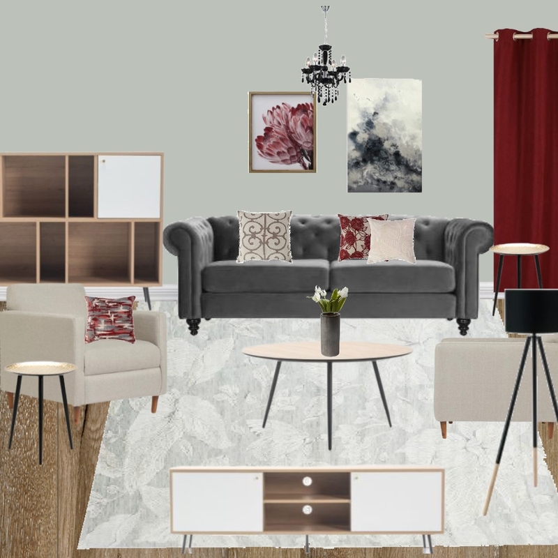 L12 - LIVING ROOM TRANSITIONAL RED COUCH Mood Board by Taryn on Style Sourcebook