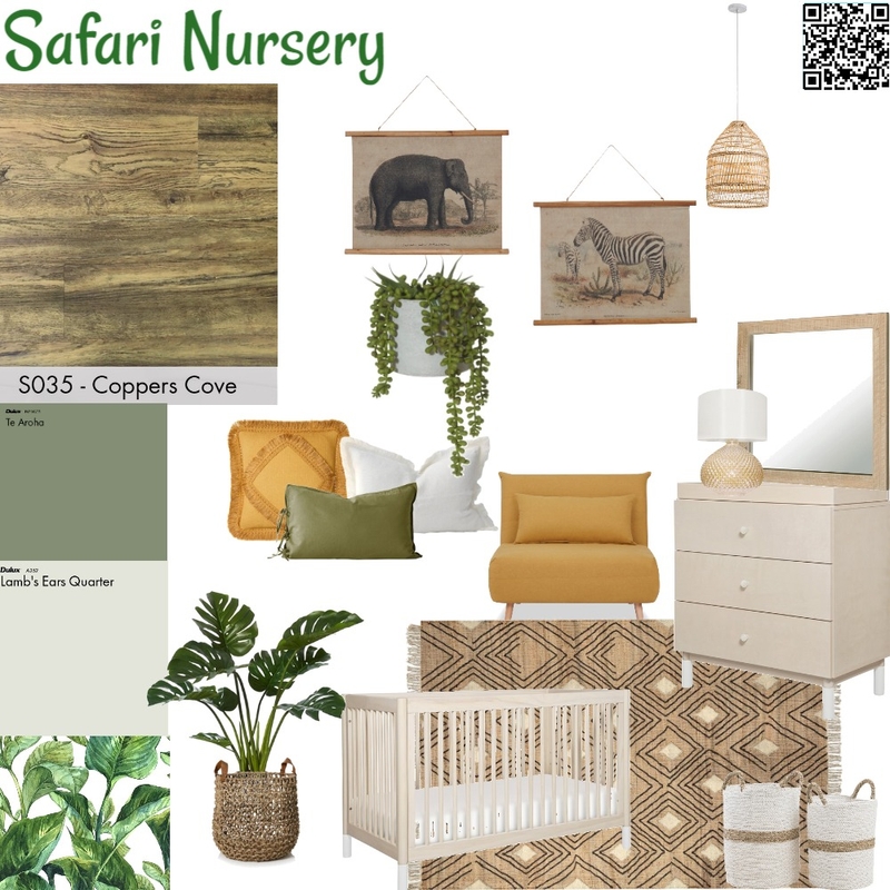 Safari Nursery Mood Board by Katelyn Baldwin on Style Sourcebook