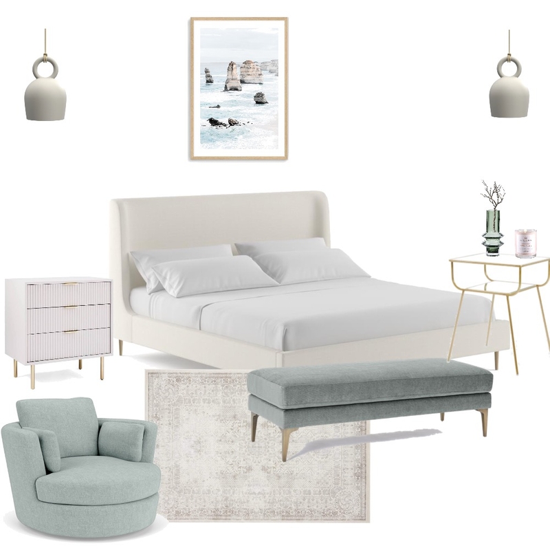 Bedroom Interior Design Mood Board by kdk1