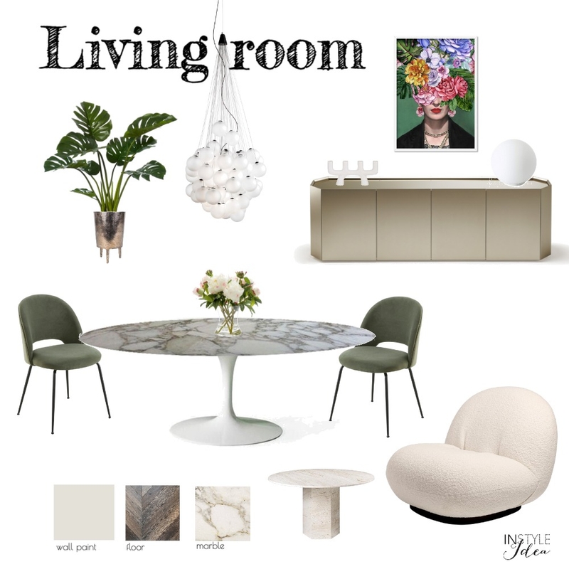 living room Europa Mood Board by InStyle Idea on Style Sourcebook