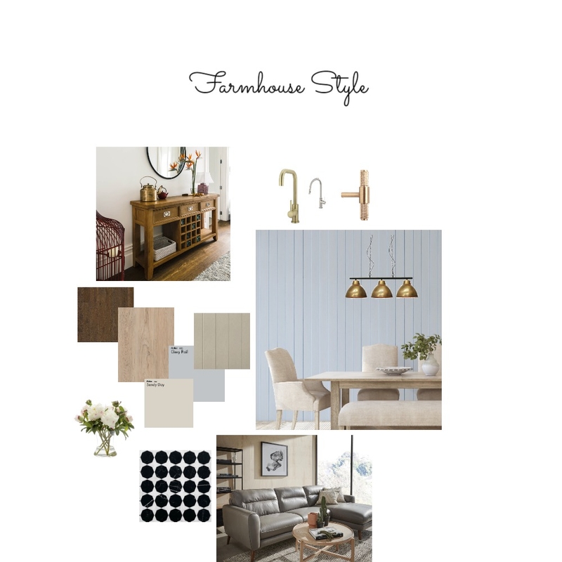 Farmhouse Style Mood Board by Cindy Pretorius on Style Sourcebook