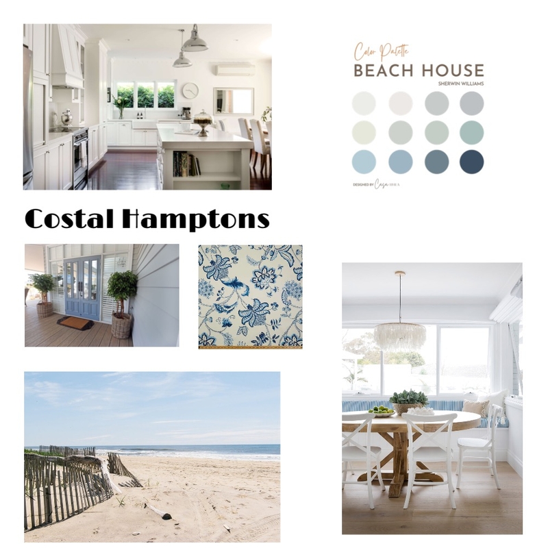Coastal Hamptons Mood Board by Terrena Rowan on Style Sourcebook