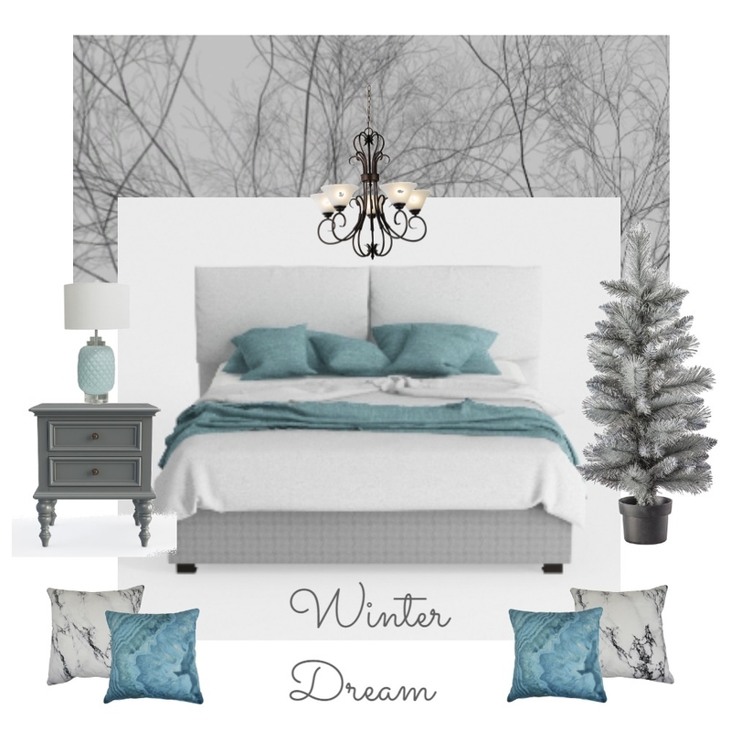 The Blues Bedroom Mood Board by creative grace interiors on Style Sourcebook