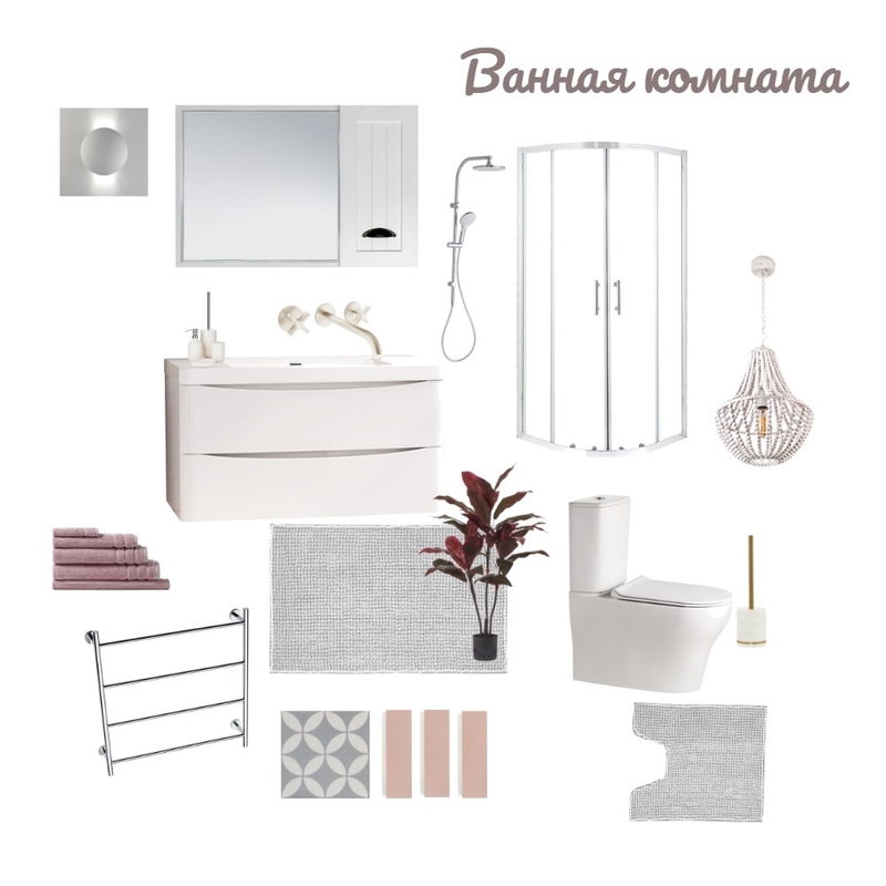ванная комната Mood Board by Ирина Бендеберя on Style Sourcebook