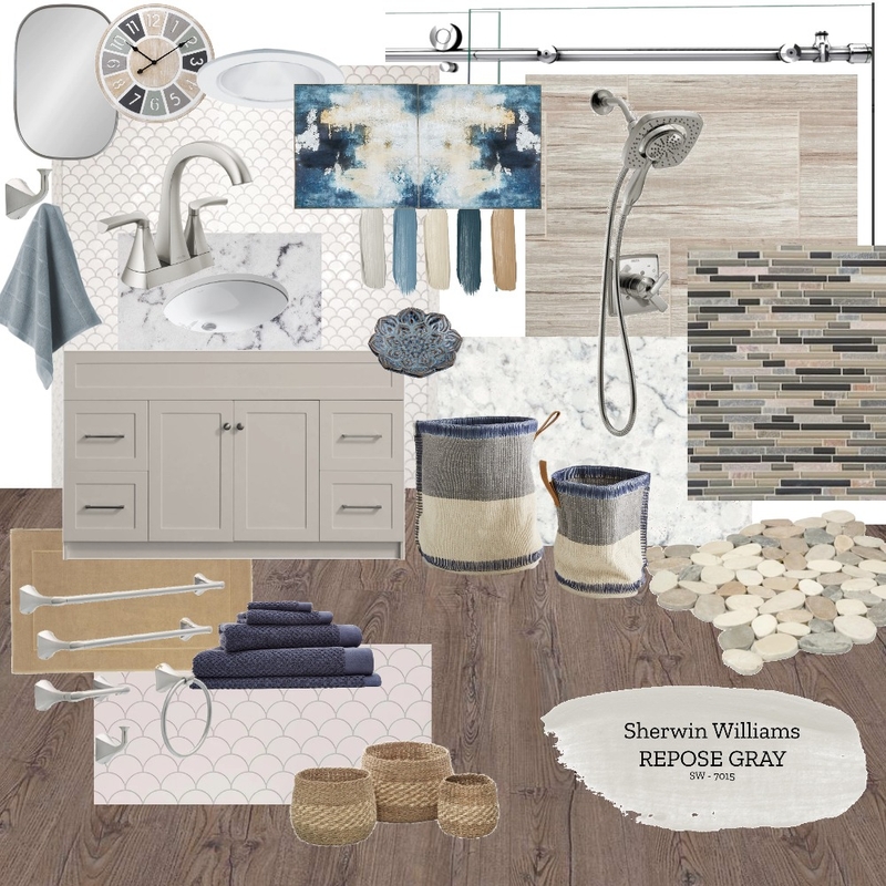 2nd Floor Bathrooms Mood Board by AAR STONE BOUTIQUE on Style Sourcebook