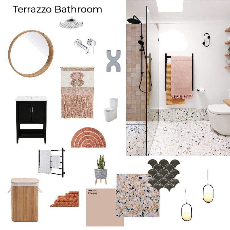 Terrazzo bathroom Mood Board by sydneyb30 on Style Sourcebook