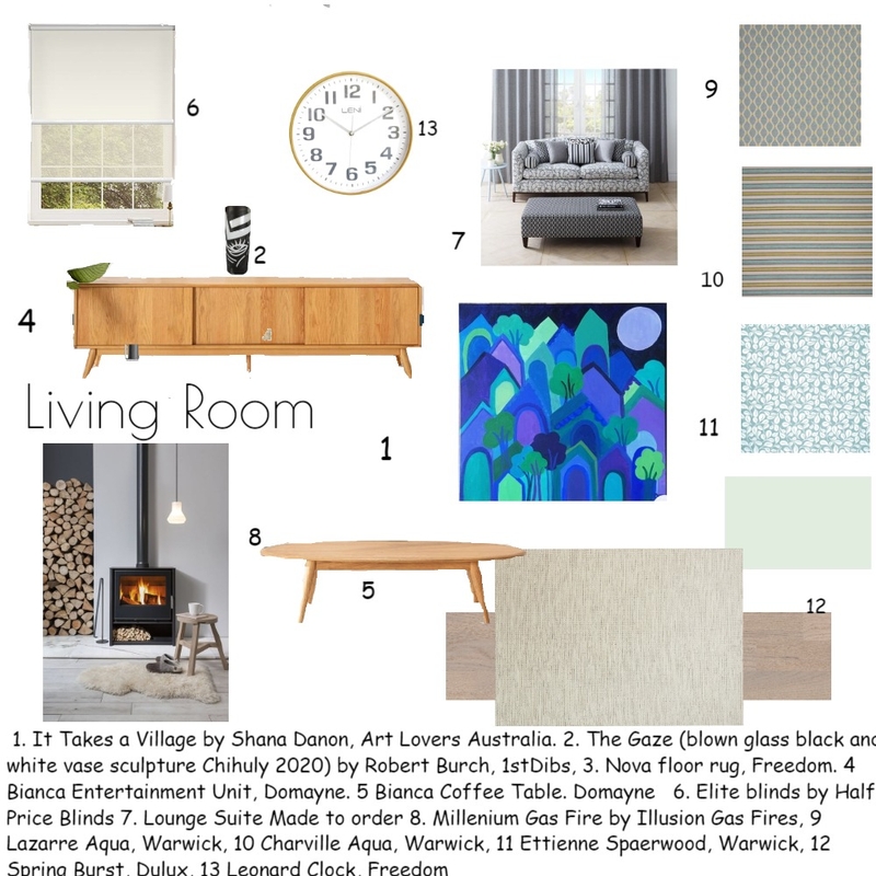 living Room Mood Board by Cathyd on Style Sourcebook