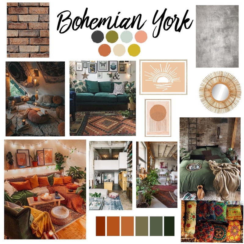 Bohemiam Mood Board by josemassri on Style Sourcebook