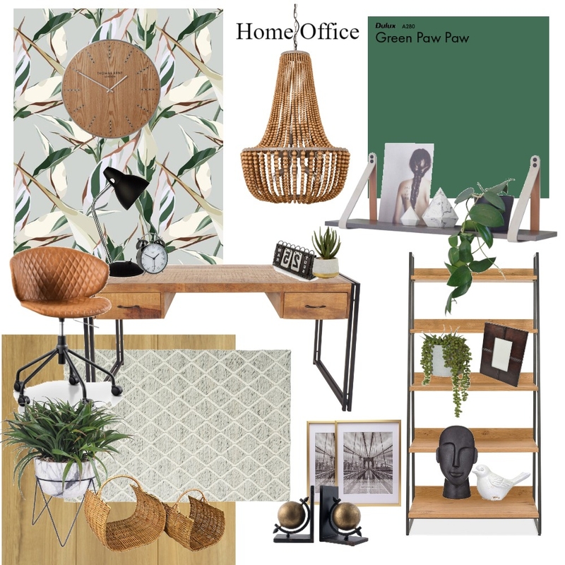 Home office design Mood Board by Designs by Rafia on Style Sourcebook