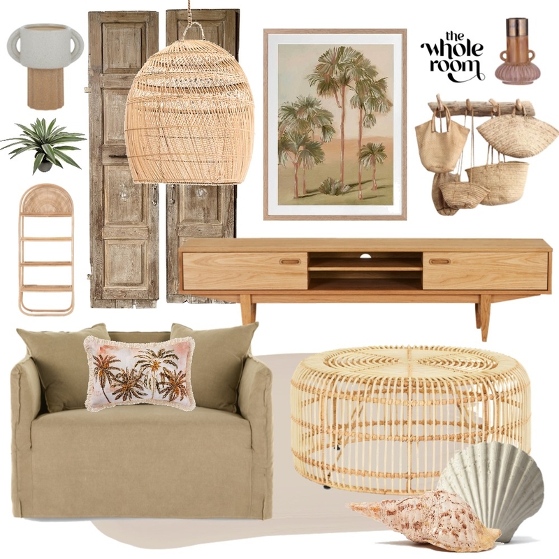 The Ultimate Summer Escape At Home #2 Mood Board by The Whole Room on Style Sourcebook