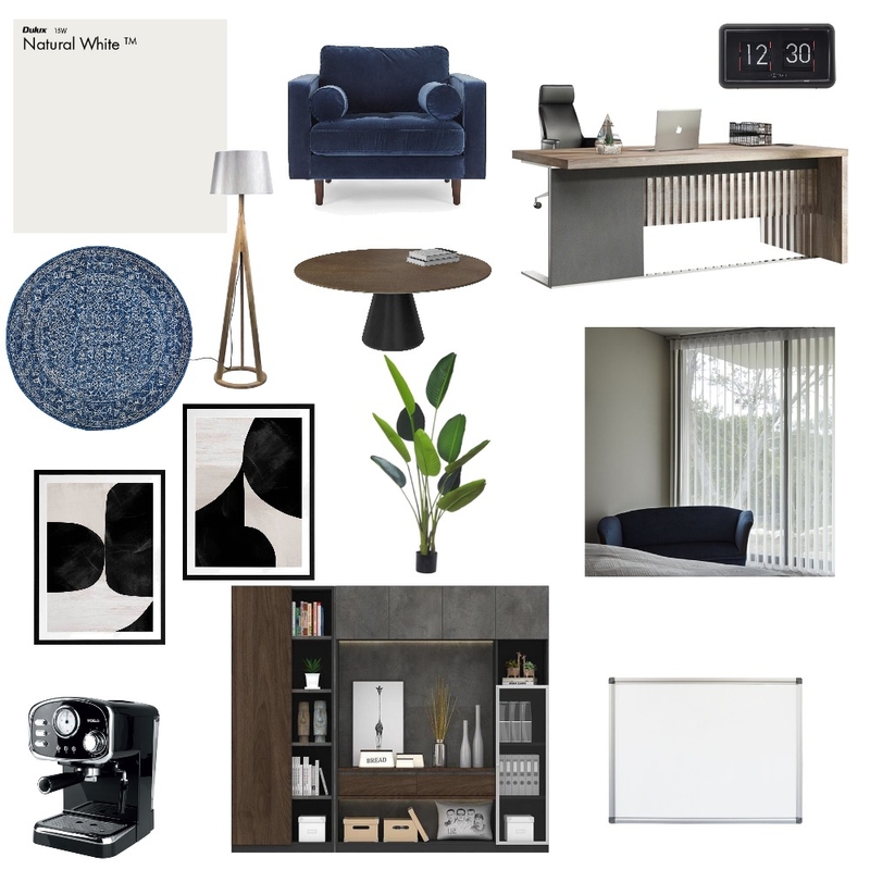Home Office Mood Board by JENNMUA_ on Style Sourcebook