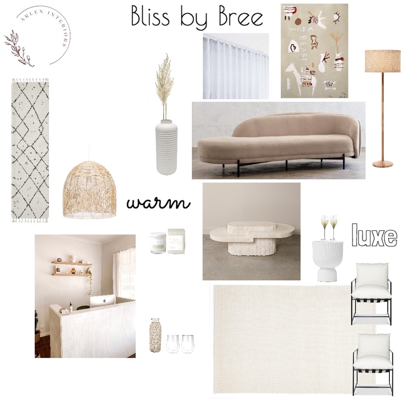 Bliss by Bree x warm + luxe Mood Board by Arlen Interiors on Style Sourcebook