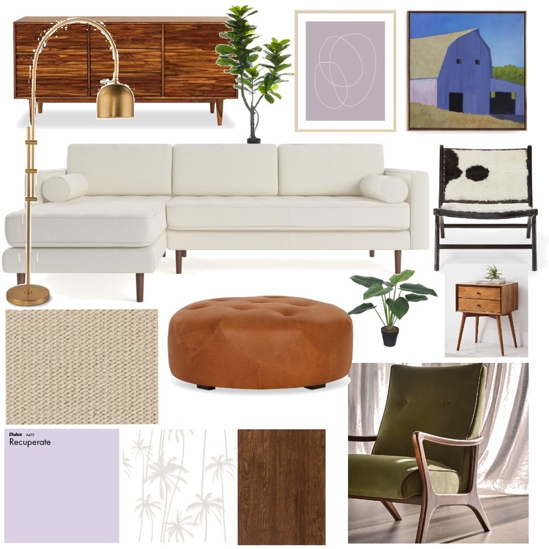 Leilani's Mid-century Home Mood Board by Rivka Mood Board by brendaesh on Style Sourcebook
