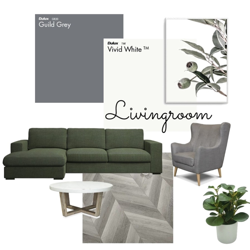 green living room Mood Board by nikitakulkov on Style Sourcebook