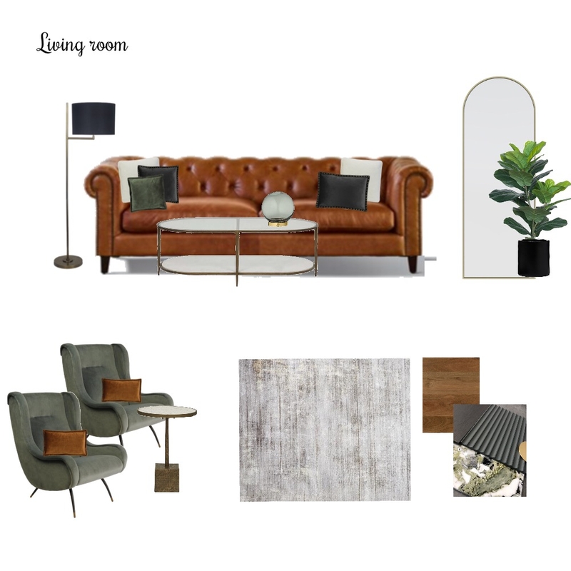 MARKS LIVING ROOM final Mood Board by Jennypark on Style Sourcebook