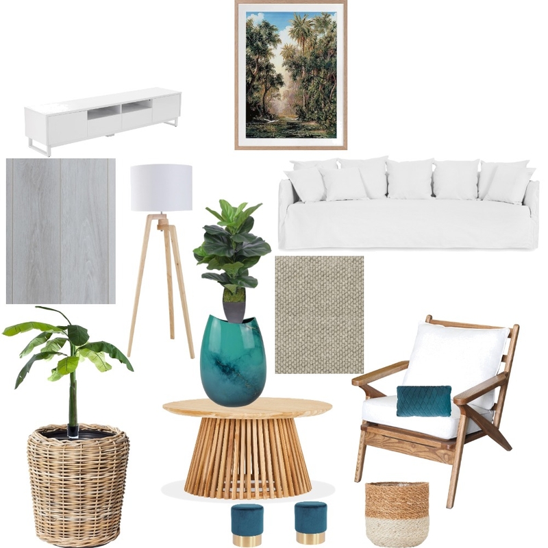 living room coastal mood board Mood Board by Kiri on Style Sourcebook
