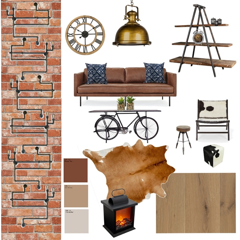 Industrial Mood Board by JLD Interiors on Style Sourcebook