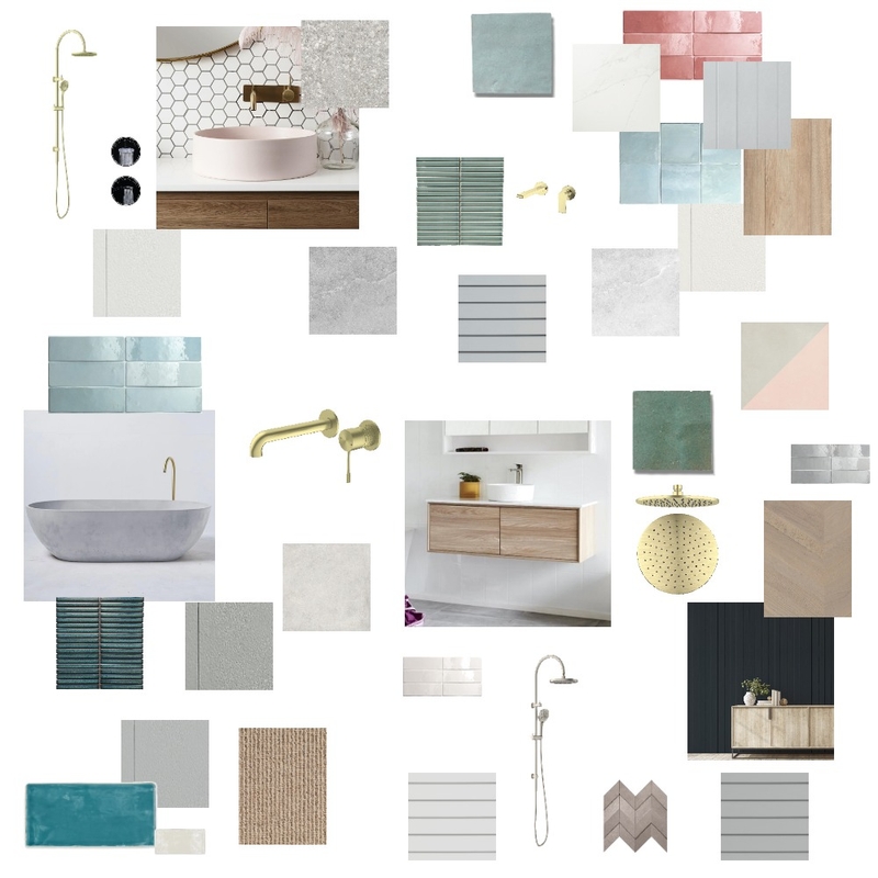 Mood board 1 bathroom Mood Board by Lex on Style Sourcebook